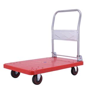 50*70 लोड हो रहा है 150 kg प्लास्टिक बिक्री के लिए मंच उपकरण ट्राली तह गाड़ी - Product Image 2