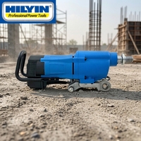 HILYIN DHCD355 Perceuse à noyau haute vitesse 355 mm avec affichage électronique pour béton, asphalte et roche