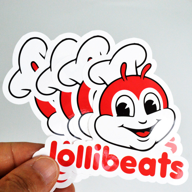 Custom Die Cut Waterproof Vinyl Permanent Company Logo Stickers
