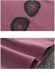 ชุดเซ็ตเสื้อยืดและกางเกงขาสั้นพิมพ์ลายลำลองผ้าฝ้ายออร์แกนิคสำหรับเด็กผู้ชาย 2 ชิ้น สไตล์ใหม่สำหรับฤดูร้อน จากประเทศจีน - Product Image 6