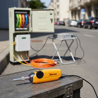 Inspecteur de face de connecteur de fibre optique USB portable, moniteur numérique, sonde d'inspection de fibre optique pour l'installation FTTH