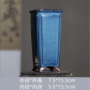 Macetas de Arcilla Morada Yixing para Orquídeas, Cuadradas y Hexagonales, Estilo Japonés Antiguo - Product Image 2