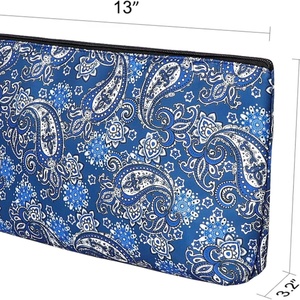 Bolsa de Almacenamiento para Mahjong de Poliéster con Estampado Geométrico, Gran Capacidad, Multicolor, Tipo Clutch - Product Image 6