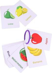 Échantillon <span class=keywords><strong>gratuit</strong></span> de fabricant de jeux de cartes Conception personnalisée Impression de logo Écologique Mémoire pour enfants Jeux de cartes d'impression personnalisés - Product Image 3