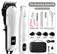 Tondeuse à poils pour animaux de compagnie USMILEPET, très vendue, en ABS, rechargeable, sans fil, pour les pattes des chiens et des chats, kit de toilettage