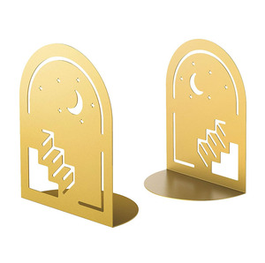 คุณภาพสูง2-คู่ทองผีเสื้อกลางคืนหนังสือออกแบบรถไฟหัตถกรรมโลหะโค้งวินเทจเหล็กสำหรับการสั่งซื้อจำนวนมาก - Product Image 5