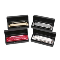 1pcs Woodwind Music Instrument 10 Holes for Rock Country Folk Jazz Melodica Swan Harmonica Diatonic Blues Harp Mouth Organ