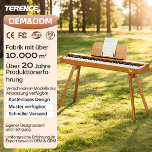 TERENCE P37 <span class=keywords><strong>Piano</strong></span> <span class=keywords><strong>numérique</strong></span> portable 88 touches lestées avec mécanique à marteaux - Product Image 1