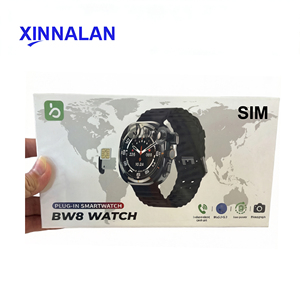 Nouvelle montre connectée sportive avec emplacement pour carte SIM, appels téléphoniques sans fil BT 5.3, montre intelligente BW8 avec caméra - Product Image 1
