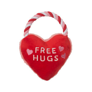 Produsen Grosir Mainan Anjing Merah Muda Bentuk Cinta Tali Mewah Pendek Set Hari Valentine - Product Image 6