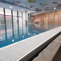 Verre acrylique de haute qualité pour piscine transparent grande piscine acrylique extérieur résistant aux UV feuille acrylique