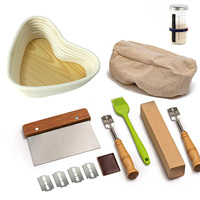 Panier à pain en rotin naturel indonésien, idéal pour la levée du pain, fait main, sans BPA, outils de boulangerie