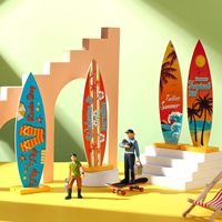 Planche de surf en bois écologique d'approvisionnement d'usine pour la décoration