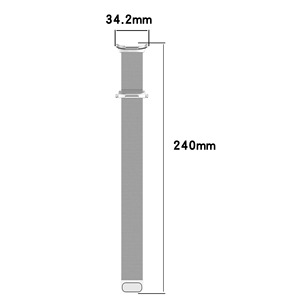 <span class=keywords><strong>Bracelet</strong></span> de montre magnétique en métal milanais tendance BEEFLYPOWER pour <span class=keywords><strong>Samsung</strong></span> <span class=keywords><strong>Galaxy</strong></span> <span class=keywords><strong>Watch</strong></span> Ultra 47 mm - Product Image 5