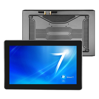 Mini Ordenador Industrial de 15.6\" y 7 Pulgadas, Sin Ventilador, Resistente al Agua, Todo en Uno, Android IP65, Panel Táctil WIFI para Exteriores, para Uso Industrial