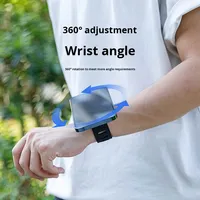 Support de téléphone universel antivol en silicone magnétique rotatif à 360° avec dragonne, taille personnalisable, pour cyclisme en extérieur