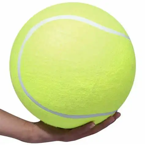 Pelota de tenis inflable gigante con logotipo personalizado, decoración de promoción al por mayor