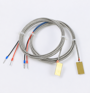 Sonde de température à surface plane de type K flexible, thermocouple à plaque de cuivre pour plaque chauffante de moule - Product Image 5