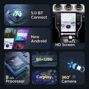 128G 12.1 Inch <b>Car</b> Radio <b>for</b> Ford Mustang 2014-2021 Android 13 Qualcomm Multimedia GPS Navigation Player Touch Screen Head Unit - Product Image 3