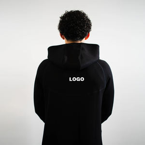 Thobe Homme Personnalisé Nouveau Design 2026 avec Capuche, Fermeture Éclair 1/4, Broderie et Impression LOGO, Manches Longues Style Marocain - Product Image 6