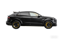 Nouveau kit carrosserie YIKU en fibre de carbone pour Audi Q8/RSQ8 2025 – Lame avant/arrière, jupes latérales, diffuseur, spoiler, aileron, pare-chocs, capot – Fixation universelle par boulons