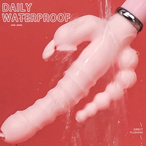 Masturbatore Femminile 3-in-1, Giocattolo Sessuale per Adulti, Vibratore Dildo con Lingua Vibrante, Stimolatore per Punto G, Clitoride, Vagina e Ano per Donne - Product Image 3