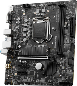 Carte mère de bureau <span class=keywords><strong>MSI</strong></span> <span class=keywords><strong>B560M</strong></span>-A PRO LGA1200 à double canal DDR4, compatible Intel B560, processeurs Core 10e/11e génération avec HD-MI, en promotion - Product Image 2