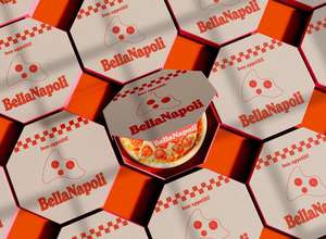 Scatole di Pizza <span class=keywords><strong>per</strong></span> imballaggio da asporto all'ingrosso con materiali di dimensioni personalizzate - Product Image 6