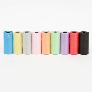 ถุงเก็บมูลสัตว์เลี้ยงแบบพกพา สีสันสดใส ย่อยสลายได้ สำหรับสุนัขและแมว - Product Image 6
