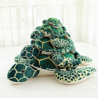Tortue mignonne miel peluche jouet oreilles mobiles petite tortue abeille poupée pondérée oreiller de couchage PP coton remplissage lavé pour les anniversaires