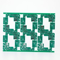 Services professionnels de fabrication de prototypes de circuits imprimés multicouches FR4, fabrication de circuits imprimés, fabrication de cartes de circuits imprimés, soudure noire mate