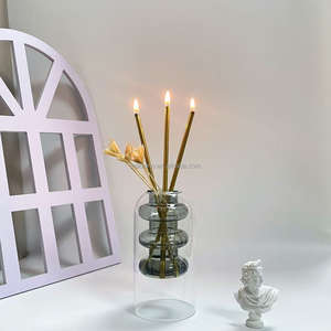 Cuatro tipos de mechas de metal Oro Plata Negro Rosa Oro Vela eterna Quema sin humo, tiene un efecto regulador sobre las emociones - Product Image 5