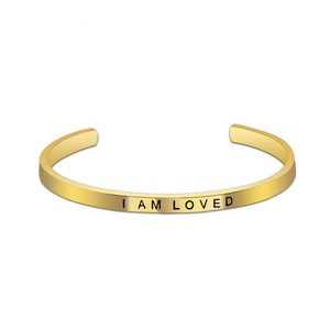 Pulseras de la Amistad para Mujeres Adolescentes, Brazalete Personalizado con Frases de Mantra para Cumpleaños, Pulsera con Logotipo Personalizado - Product Image 3