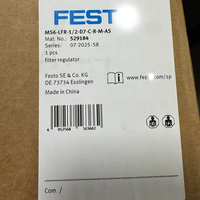 MS6-LFR-1/2-D7-CRM-AS 529184 Filtre-régulateur d'air FESTO 1/2 avec manomètre pour unité de traitement de source pneumatique