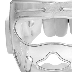 <span class=keywords><strong>Casque</strong></span> de karaté blanc style WKF avec visière - Product Image 6