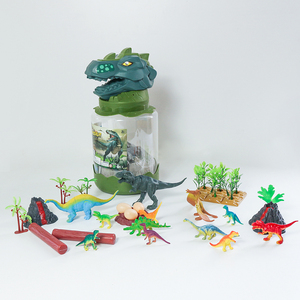 Paquete <span class=keywords><strong>de</strong></span> Juguetes <span class=keywords><strong>de</strong></span> Dinosaurios, 34 Piezas, Set <span class=keywords><strong>de</strong></span> Juego con Modelo <span class=keywords><strong>de</strong></span> <span class=keywords><strong>Dinosaurio</strong></span>, Árbol y <span class=keywords><strong>Huevo</strong></span> - Product Image 2