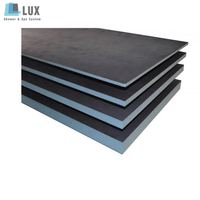 Panneau de support de carrelage en polystyrène XPS 1200x2400mm avec renfort en fibre de verre pour murs de salle de bain et de cuisine, marque LUX, garantie 5 ans