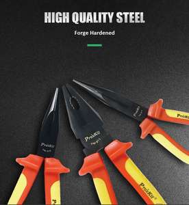 PK-2802 VDE 1000V pince d'électricien isolée haute tension ensemble d'outils d'électricien adapté à la détection et à la maintenance de l'alimentation - Product Image 6