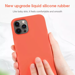 2024 <span class=keywords><strong>nuevo</strong></span> sello caliente al por mayor Color caramelo de alta calidad funda de teléfono de silicona líquida sólida para <span class=keywords><strong>Iphone</strong></span> 14 13 12 11 Xr <span class=keywords><strong>Xs</strong></span> Max 7 8 - Product Image 2