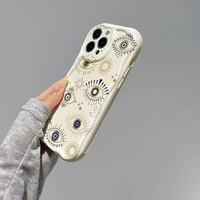 Étui de téléphone de luxe antichoc TPU+PC 3D Nouveaux designs pour iPhone 16 Promax Étuis de téléphone portable