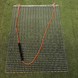 Suministro de fábrica <span class=keywords><strong>YACO</strong></span> YC63GS Malla de acero soldada para arado de arrastre, de alambre de hierro galvanizado plateado con orificios cuadrados de 1''x1'', longitud de 3 a 8 pies - Product Image 3