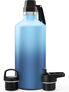 Borraccia Termica a Bocca Stretta da 51oz in Acciaio Inossidabile a Doppia Parete per Palestra, Stile Europeo - Product Image 6