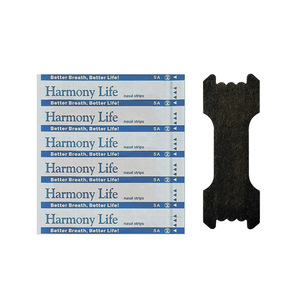 Patch nasal respirant élargissant pour le sommeil, anti-ronflement, certifié CE, avec <span class=keywords><strong>trois</strong></span> bandes élastiques noires, pour <span class=keywords><strong>la</strong></span> ventilation nasale - Vente en gros - Product Image 6