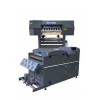 ATUE Imprimante DTF 60cm I3200 XP600 Epson Automatique Nouvelle Machine de Transfert de T-shirts Presse à Chaud à Plat Four à Secouer la Poudre en Acier 1
