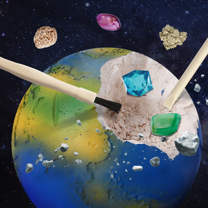 Stem Planet Juego de juguetes educativos <span class=keywords><strong>Super</strong></span> regalo Desarrollo de inteligencia Sistema solar Explore Gem Dig Kit Planet Dig Kit - Product Image 3