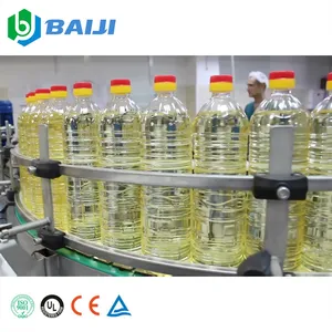 Venta caliente automático de aceite de cocina de oliva embotellado de llenado máquina tapadora planta de equipos