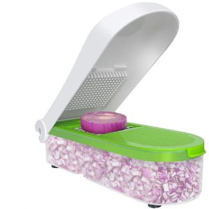 Éminceur de cuisine moderne multifonctionnel pour fruits et légumes, trancheuse à pommes de terre ergonomique en plastique PC - Product Image 2