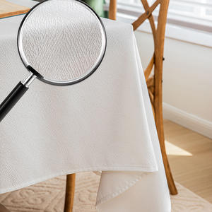 Mantel <span class=keywords><strong>de</strong></span> comedor <span class=keywords><strong>de</strong></span> alta calidad, <span class=keywords><strong>manteles</strong></span> rectangulares <span class=keywords><strong>de</strong></span> Jacquard blanco <span class=keywords><strong>para</strong></span> decoración <span class=keywords><strong>de</strong></span> fiestas - Product Image 2