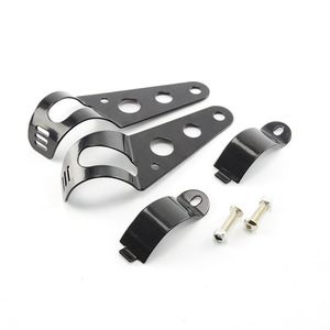 Soporte de Faro Modificado de Aleación de Aluminio para Motocicletas, Característica Clave en Sistemas de Carrocería - Product Image 2