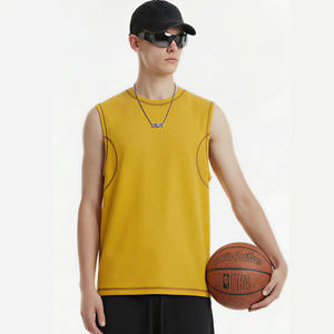 <span class=keywords><strong>T</strong></span>-<span class=keywords><strong>shirt</strong></span> de sport à séchage rapide pour hommes, <span class=keywords><strong>T</strong></span>-<span class=keywords><strong>shirt</strong></span> sans manches <span class=keywords><strong>tendance</strong></span> et absorbant la transpiration - Product Image 1